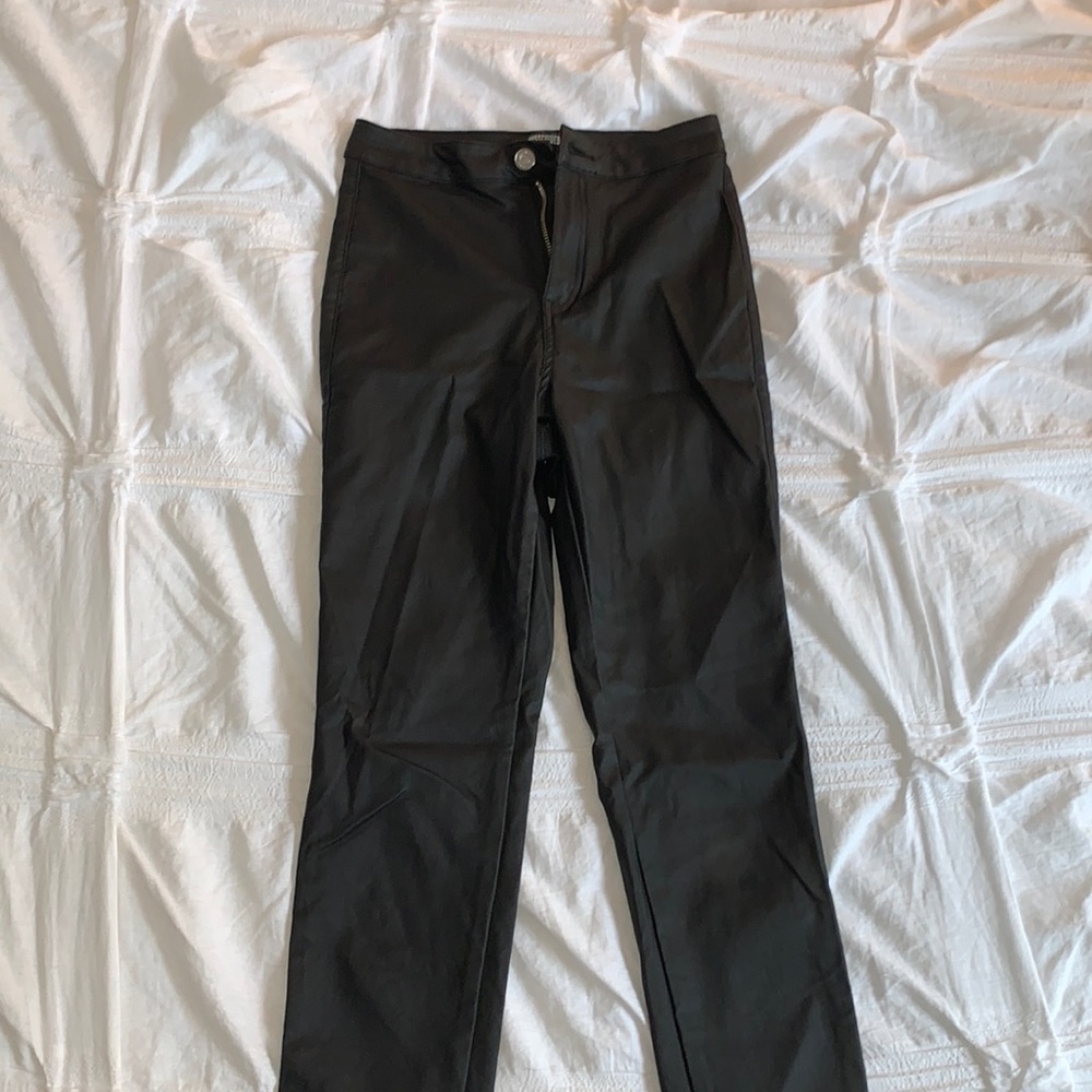 Vip Line Faux Leather Pants